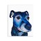 Stupell Industries Expressive Blue Dog Wall Plaque, design by Tatiana Roberts